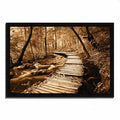 Framed Photographic Print Black Framed 30x22 H x 43x22 W x 1.5x22 D L5495