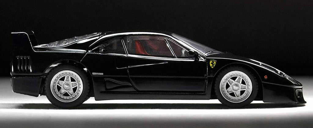 Ferrari F40 Black 1/64 Diecast Model Car P62221
