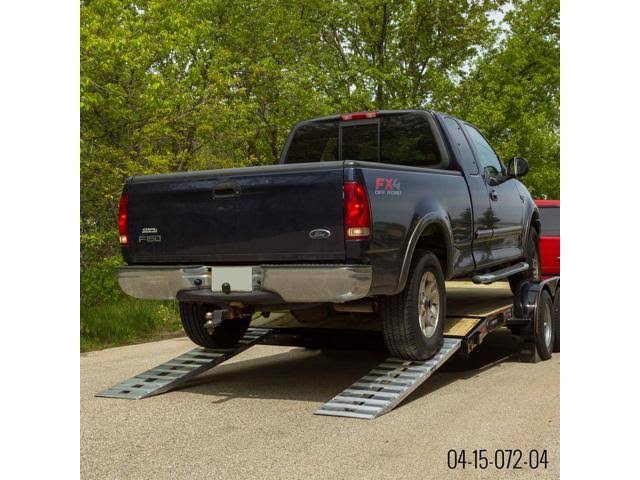 72x22 Aluminum Car Hauler Trailer Ramps O224971