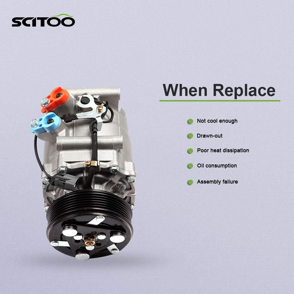 AC Compressor for Prelude 2.2L 2001 Civic 1.7L 1997-2001 E159013