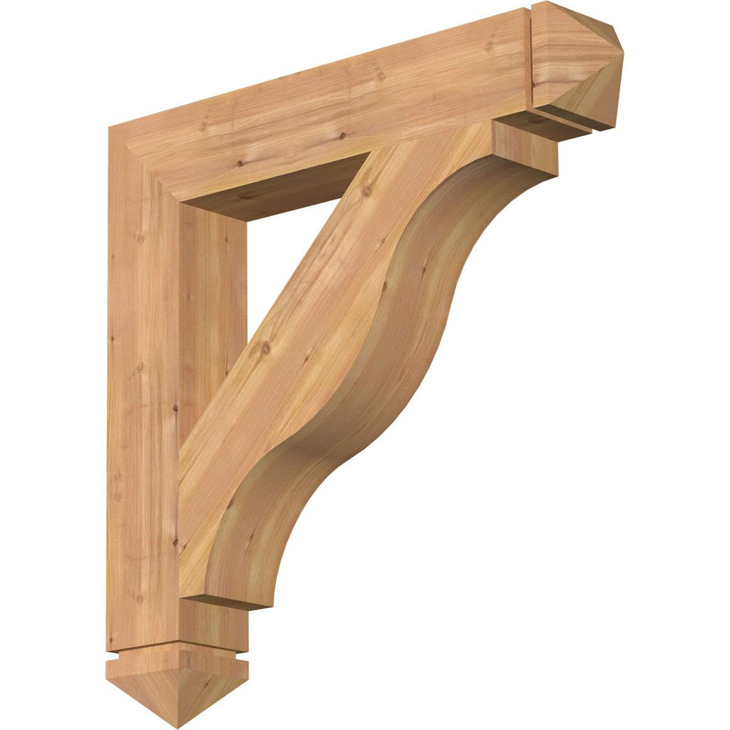 Western Red Cedar Smooth Bracket M59224