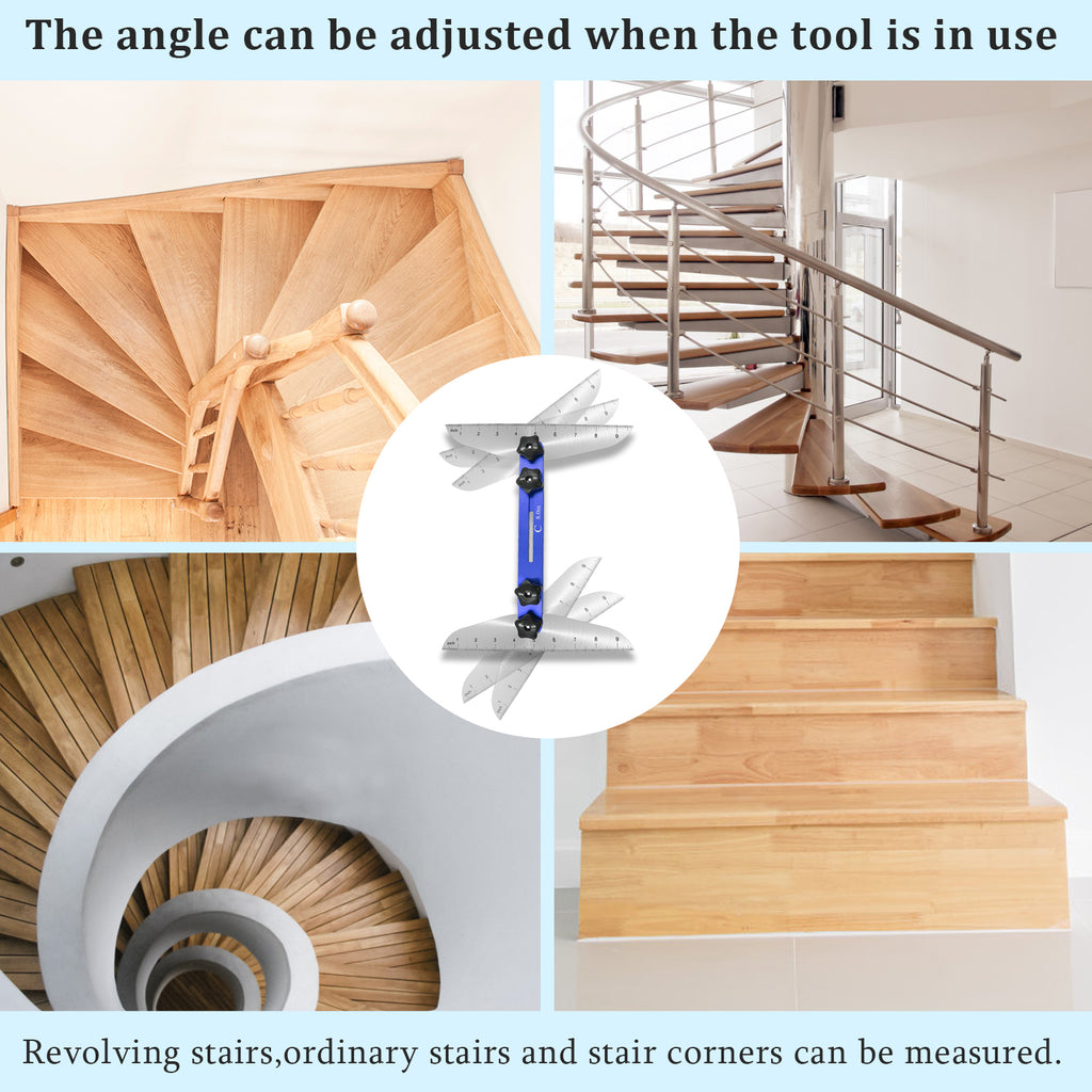 Adjustable Stair Tread Measuring Tool W1714