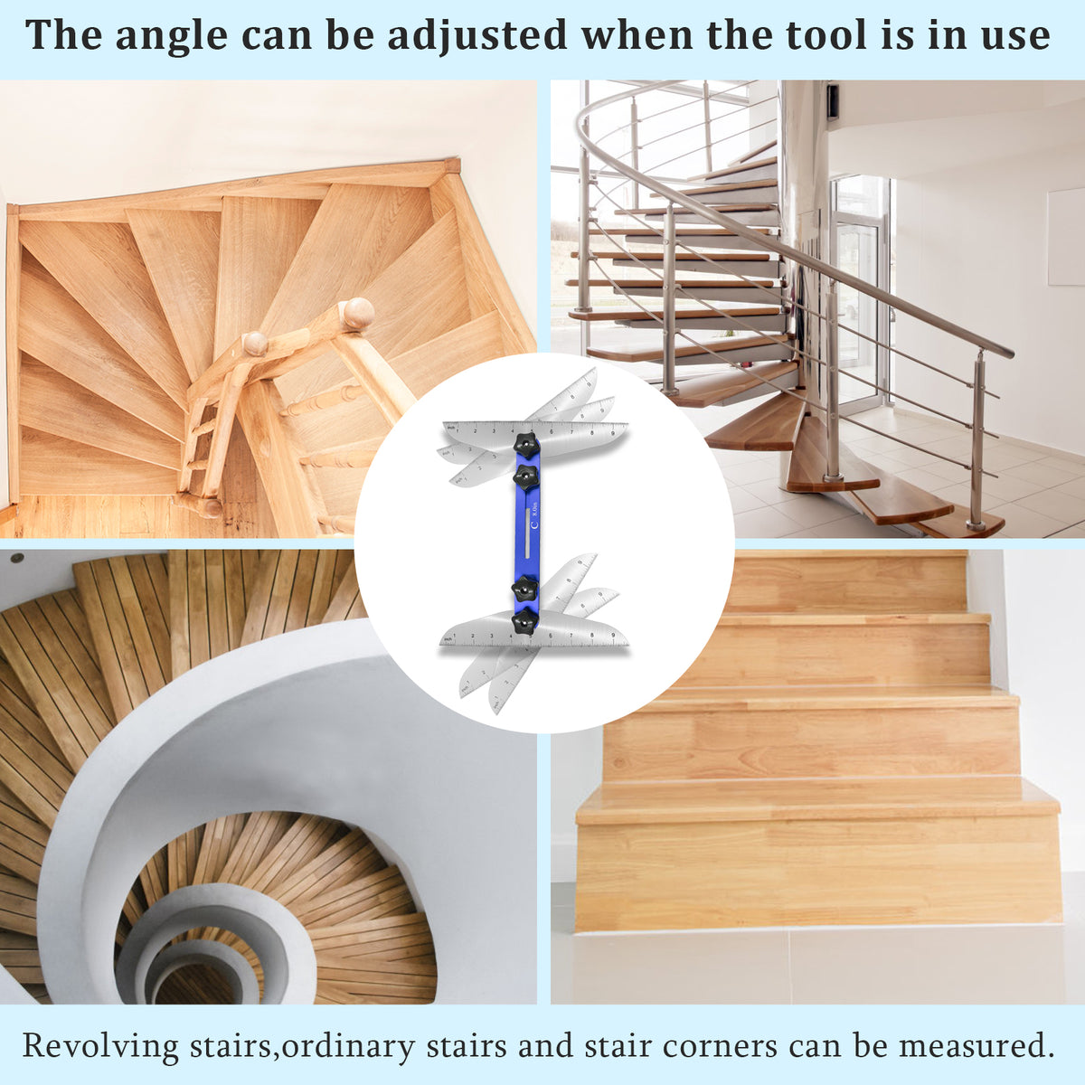 Adjustable Stair Tread Measuring Tool W1714