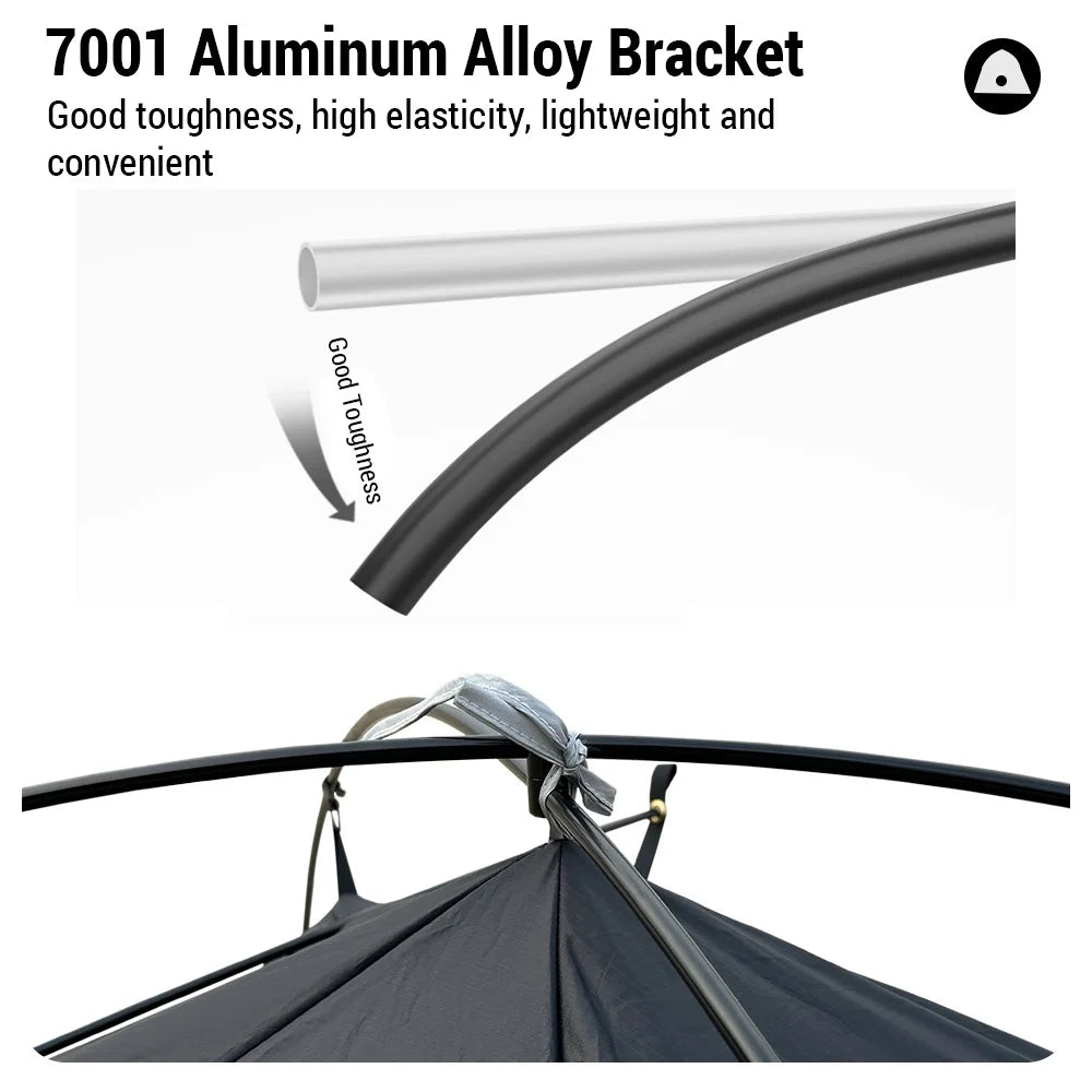 Double Layers Waterproof Windproof Tent for Two People G30732