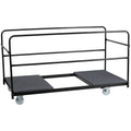 Folding Table Dolly with Carpeted Platform Y63144