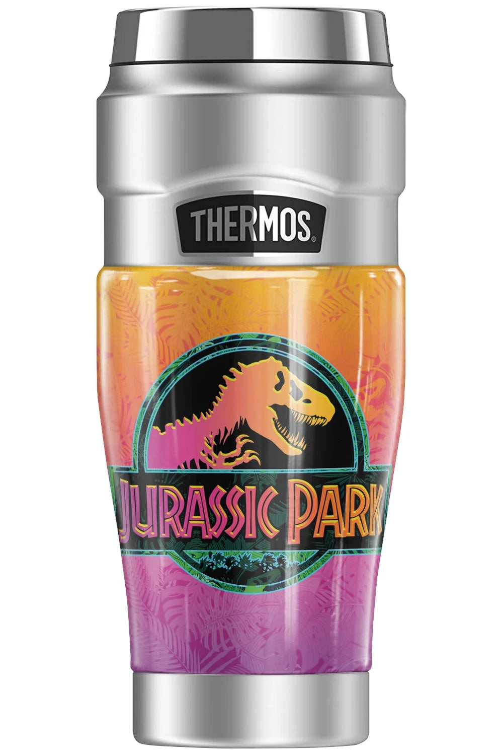 Stainless Steel Travel Tumbler, Vacuum Insulated, 16oz Y86874
