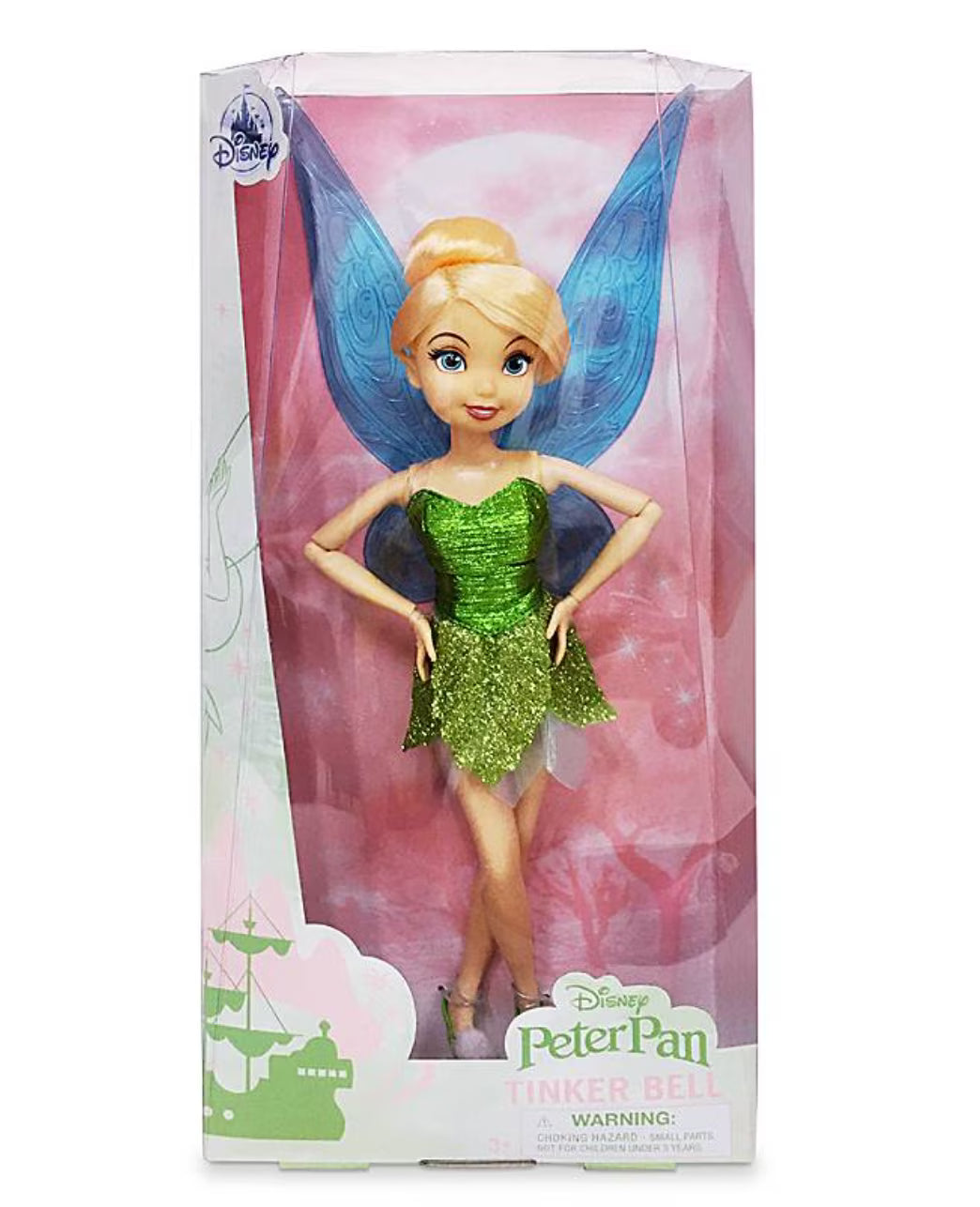Tinker Bell Classic Doll from Peter Pan New with Box V43963
