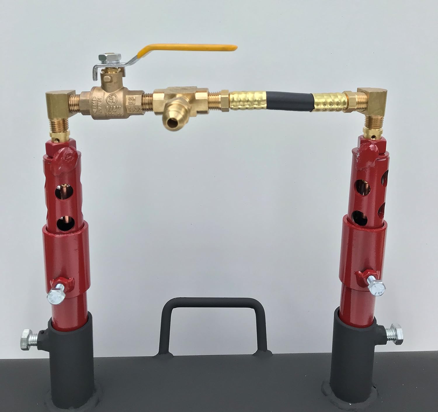 Portable Propane Forge Double Burner Knife and Tool Making Farrier Forge U307