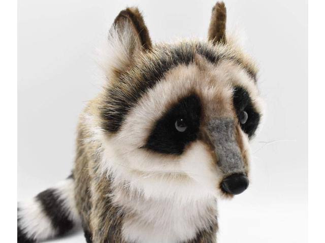 Standing Racoon Plush L53484