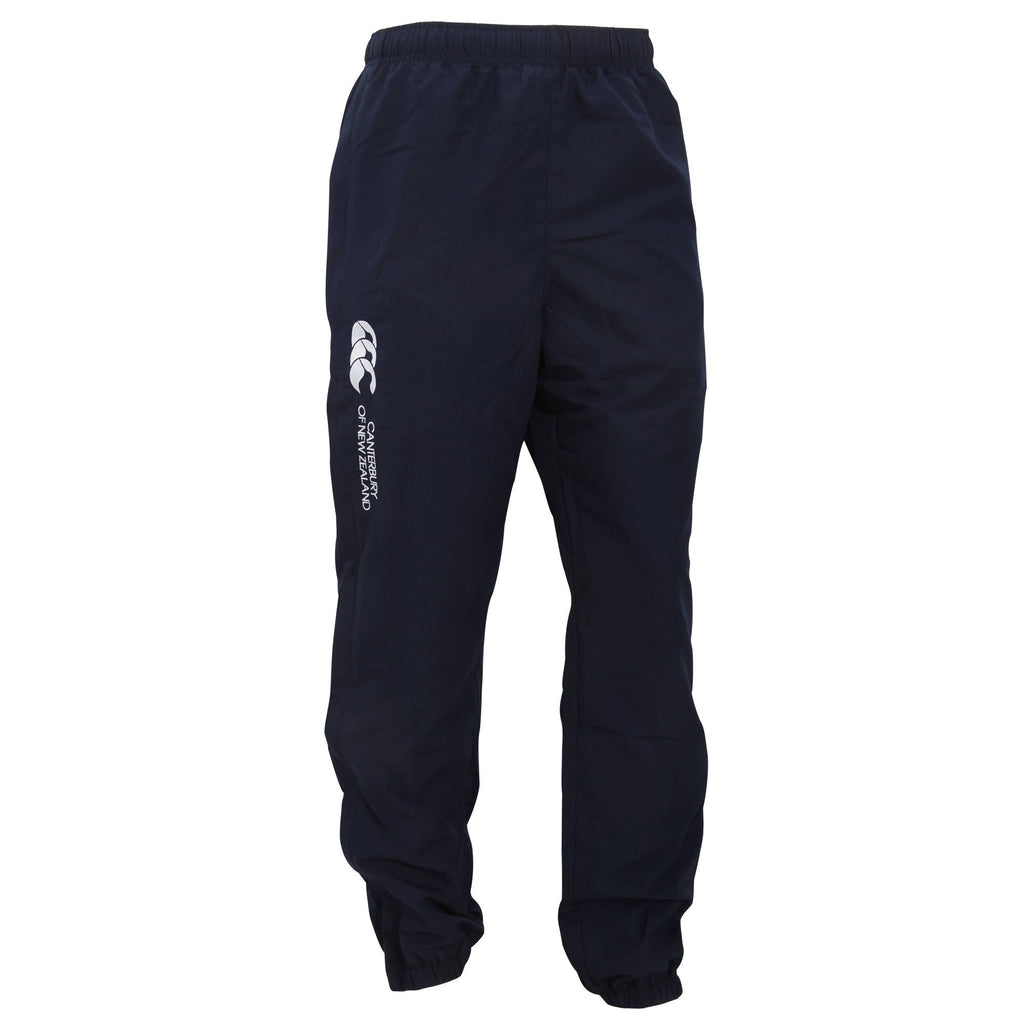 Navy Cuffed Elasticated Sports Trousers V3338