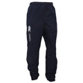 Navy Cuffed Elasticated Sports Trousers V3338