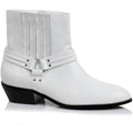 White Calf High Boot H3895