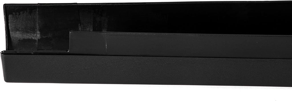 Replacement Rear Black Tailgate Molding Cap Pack of 2 P645