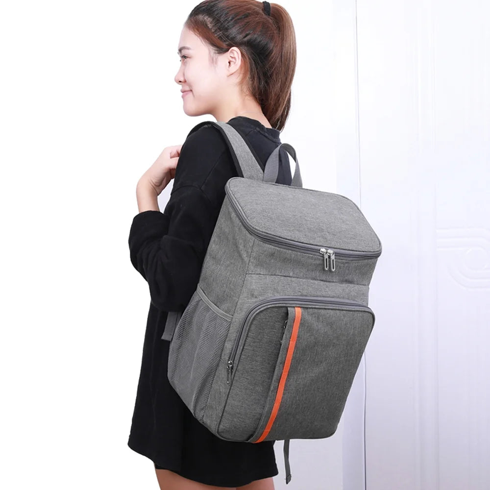 Insulated Cooler Backpack 18L Waterproof Thermal Lunch Bag V9139