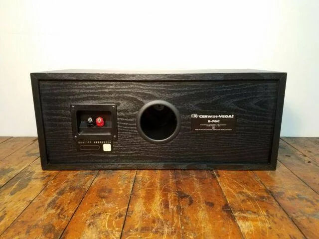 Center Channel Speaker - 2-Way - Black I127