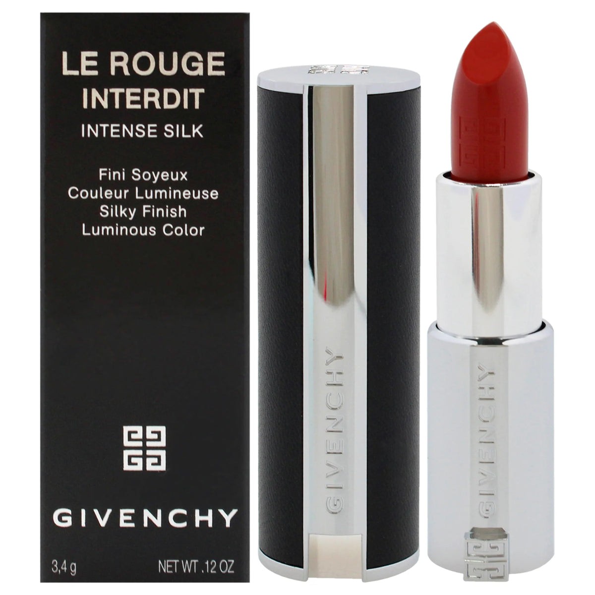 Silk Lipstick - 332 Rouge Safran - 0.12oz Refillable Lipstick Q51307