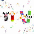 Baby Socks Toys Wrist Rattle and Foot Finder Developmental Early Educational Toys Set (4 PCS) A483098