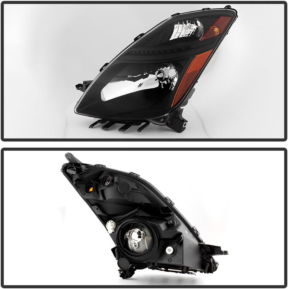 Black Halogen Headlights for 2006-2009 Toyota Prius D80866