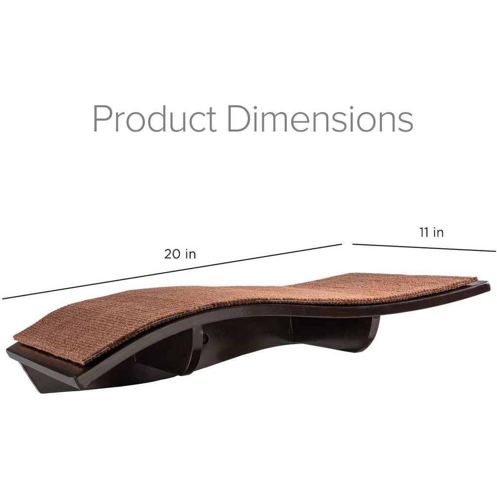 Cat Perch Wall-Mounted Wooden Shelf P187615