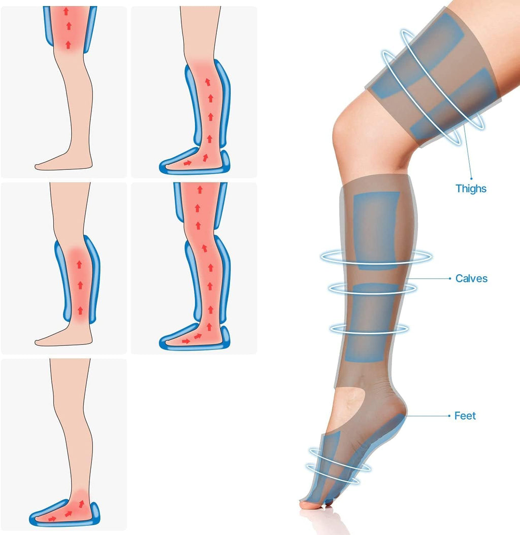 Leg Massager with 6 Modes 4 Intensities Y435378