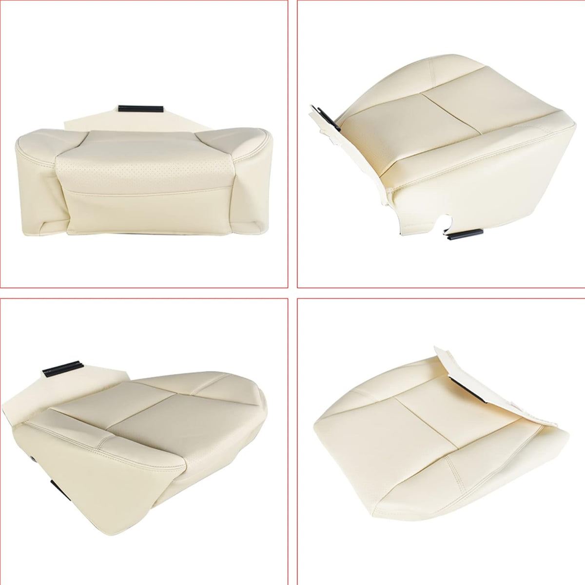 Tan Leather Perforated Seat Replacement Pack of 2 G685133