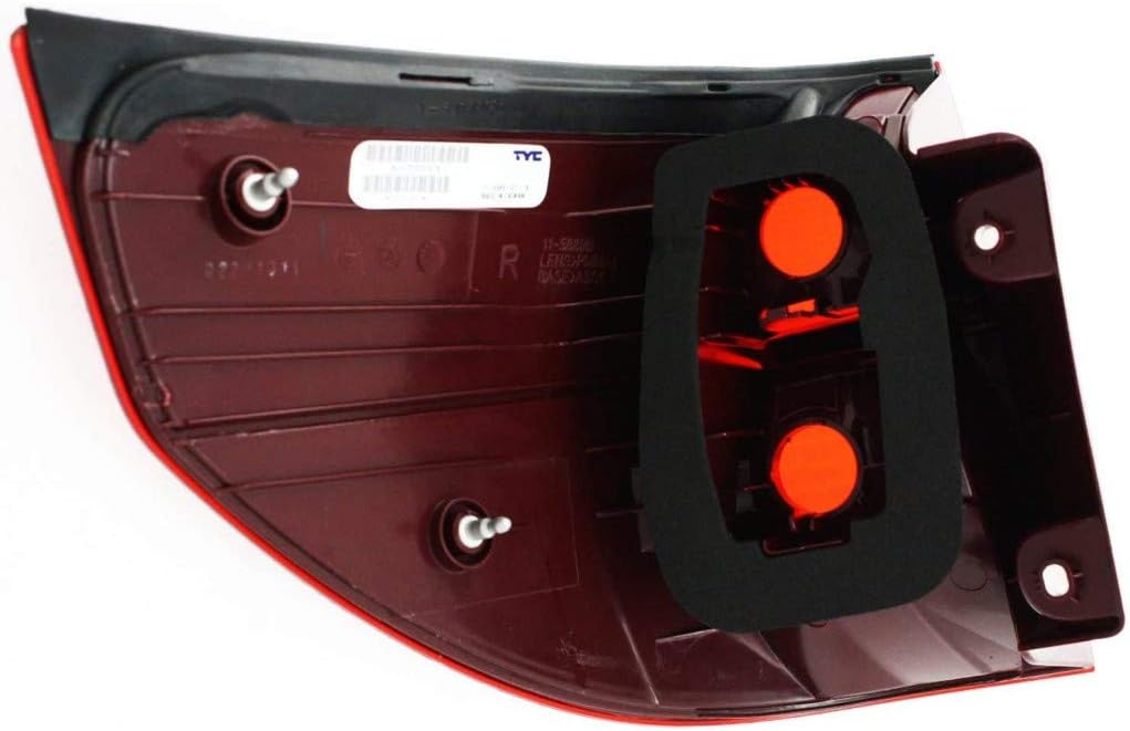 Tail Light Assembly Driver Left Side Pack of 2 T756