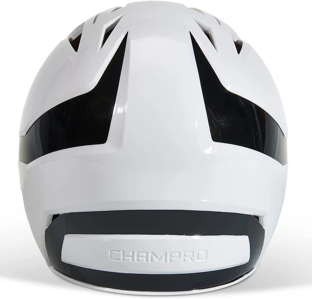 Youth Fastpitch Softball Batting Helmet Black/White T14706