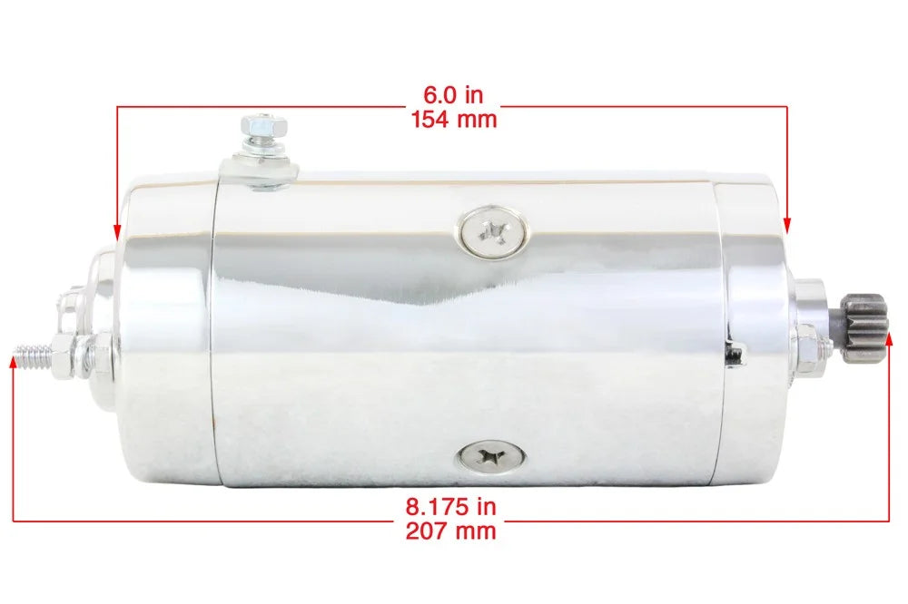 Chrome Starter for Harley Davidson Electra Glide 1200Cc 1340Cc 77-82 I59141