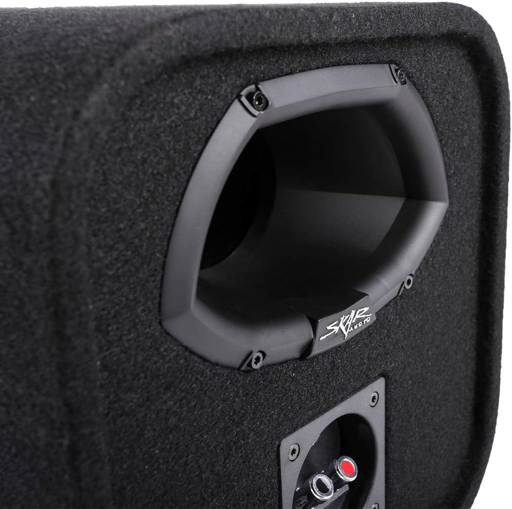 Single 10" 800 Watt Max Power Vented Subwoofer Enclosure L8085