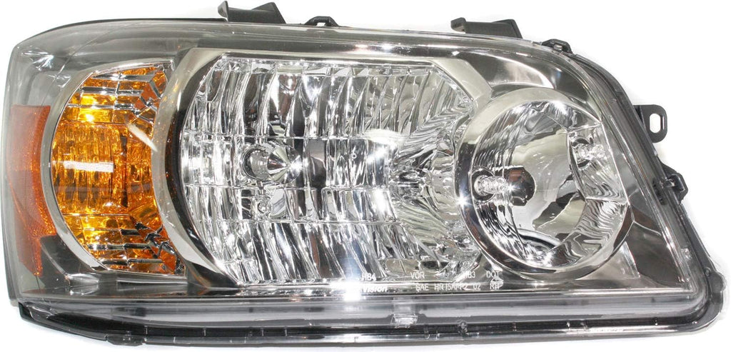 Headlight Set of 2 Clear Lens Halogen Q40721