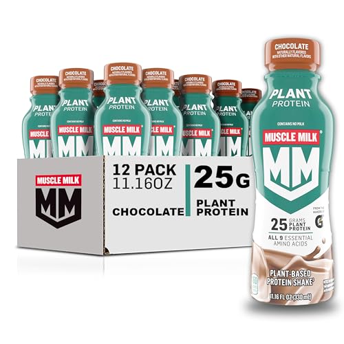 Vanilla Caramel Plant Based Protein Shake, 11.16 Fl Oz (Pack of 12) U95499