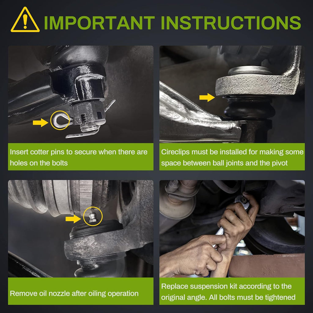Front Upper Control Arm Kit Pack of 2 E7557