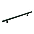 Aluminum Wall Handrail with Mounts, 13& Length, Evergreen F39438