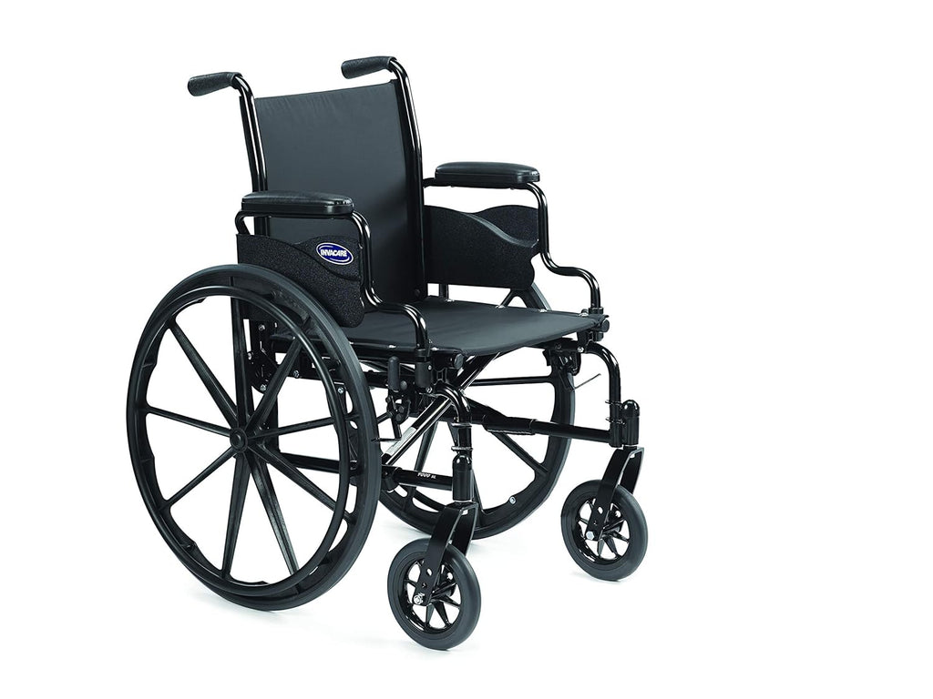 Flat Black Light Weight Wheelchair E868