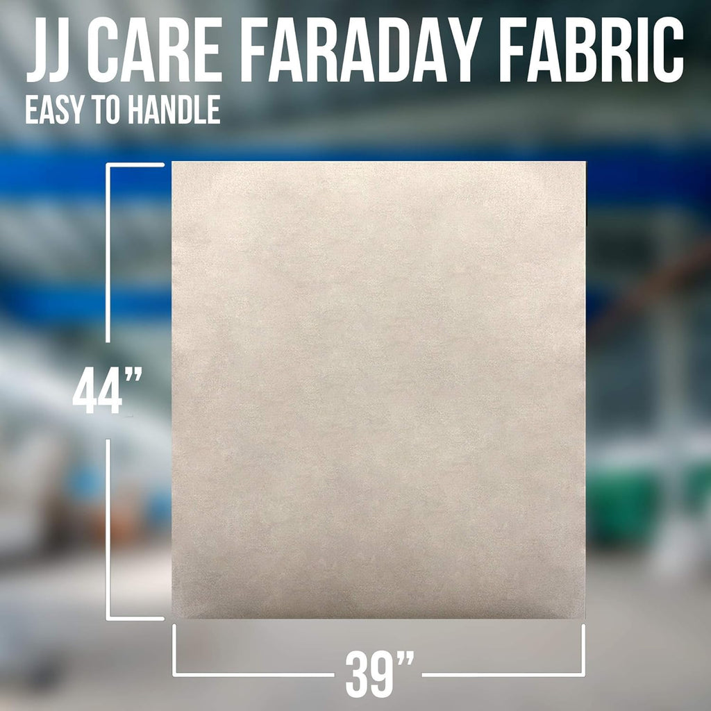 Faraday Fabric 44x39” Faraday Cloth Tape Pack of 2 I58973