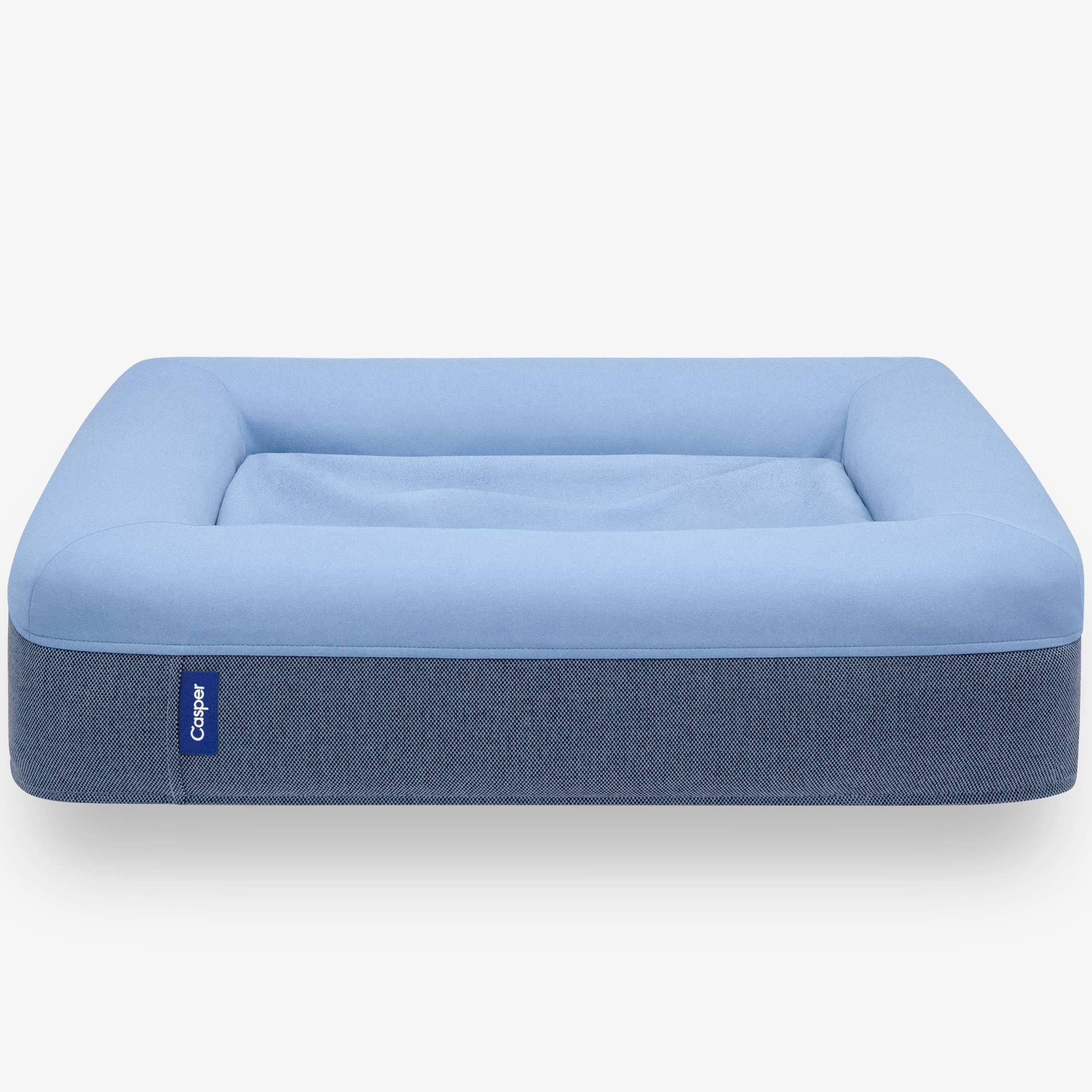 Blue Large Memory Foam Dog Bed U9349