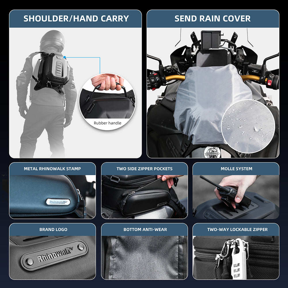 Motorcycle Bag 15-18l Waterproof I177653