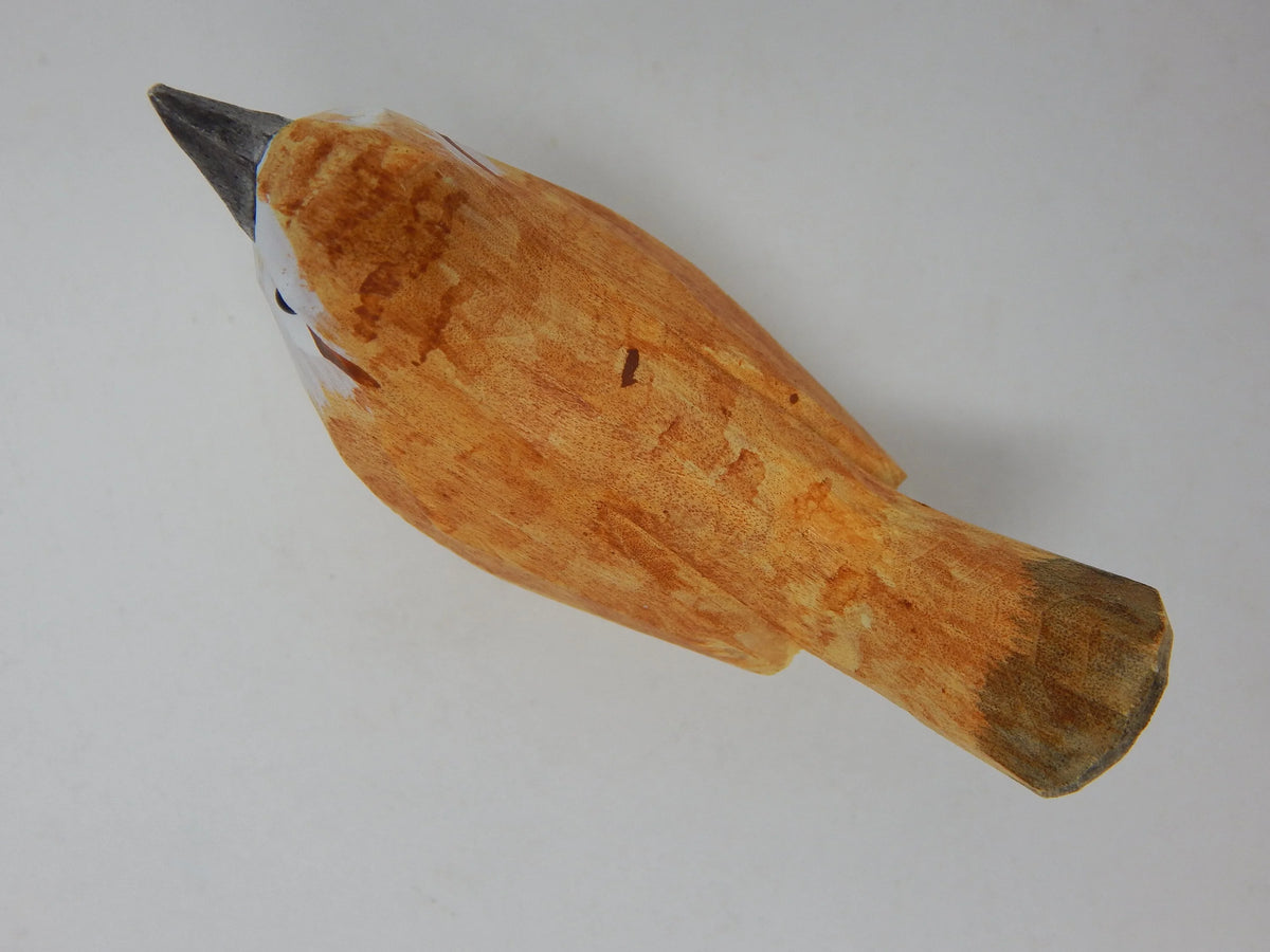 Wood Figurine Statue Handmade Carving V2612