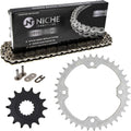 Drive Sprocket Chain Combo Front 14 Rear 38 Tooth 520NZ Standard 98 Links Pack of 2 O9480