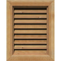 34x22W x 12x22H Vertical Gable Vent D372791