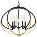 Antique Bronze Chandelier N783