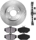 Premium OE Brake Disc Rotors and Metallic Brake Pads D4236