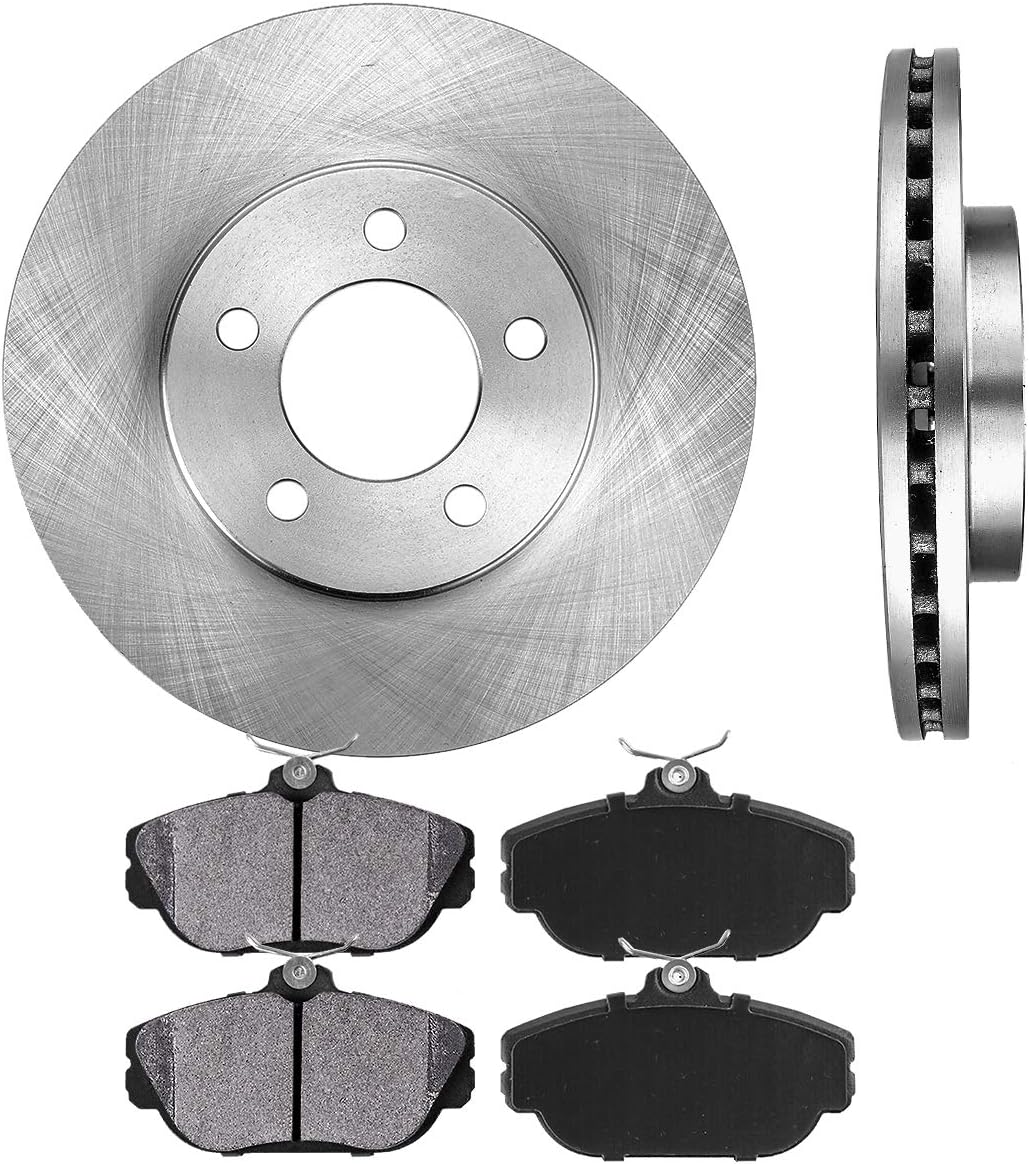 Premium OE Brake Disc Rotors and Metallic Brake Pads D4236