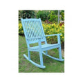 Sky Blue Large Acacia Rocking Chair B825