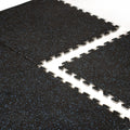 24x22 Interlocking Puzzle Mat (6 Piece) Recycled Rubber Q773