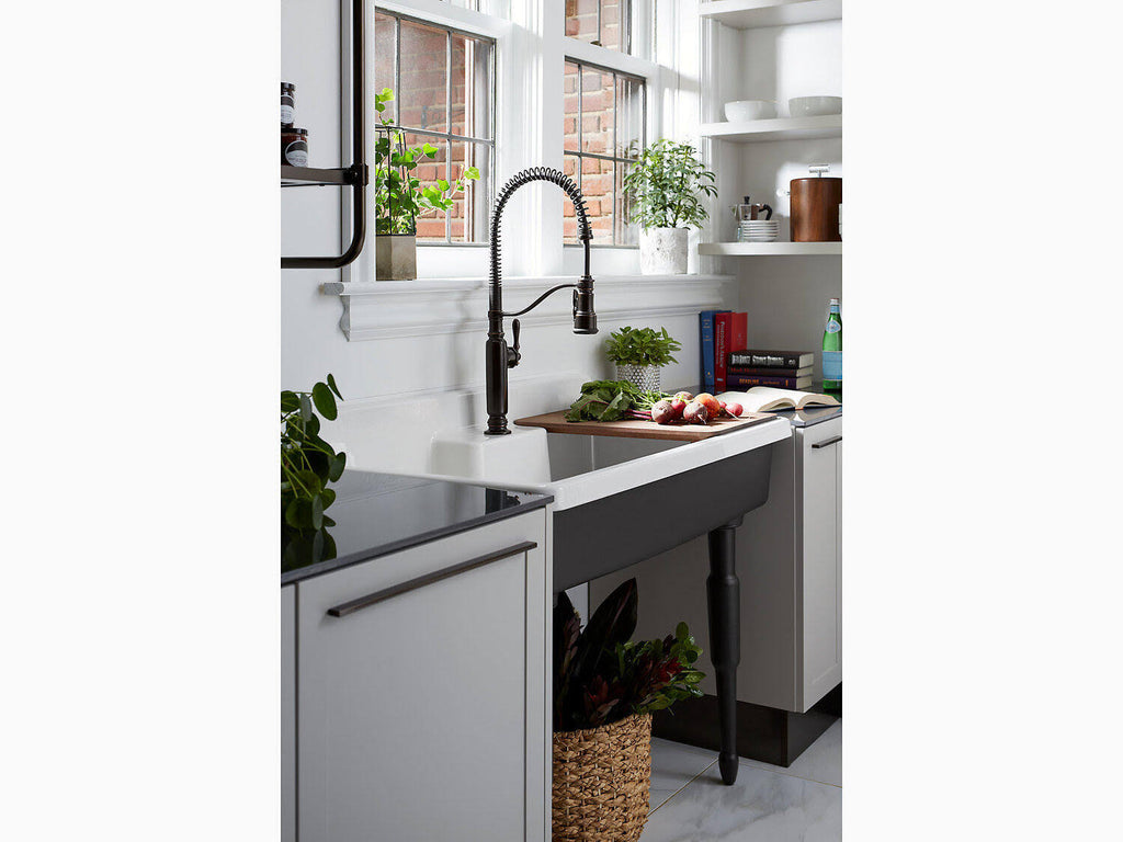 Vibrant Stainless Kitchen Sink Faucet D20727