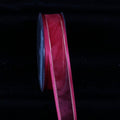 Red Satin Edged Organdy with Gold Trim 60 Yards N84832