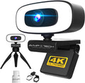 4K Webcam with Light Ultra HD 8MP Autofocus USB Web Cam with Microphone B768