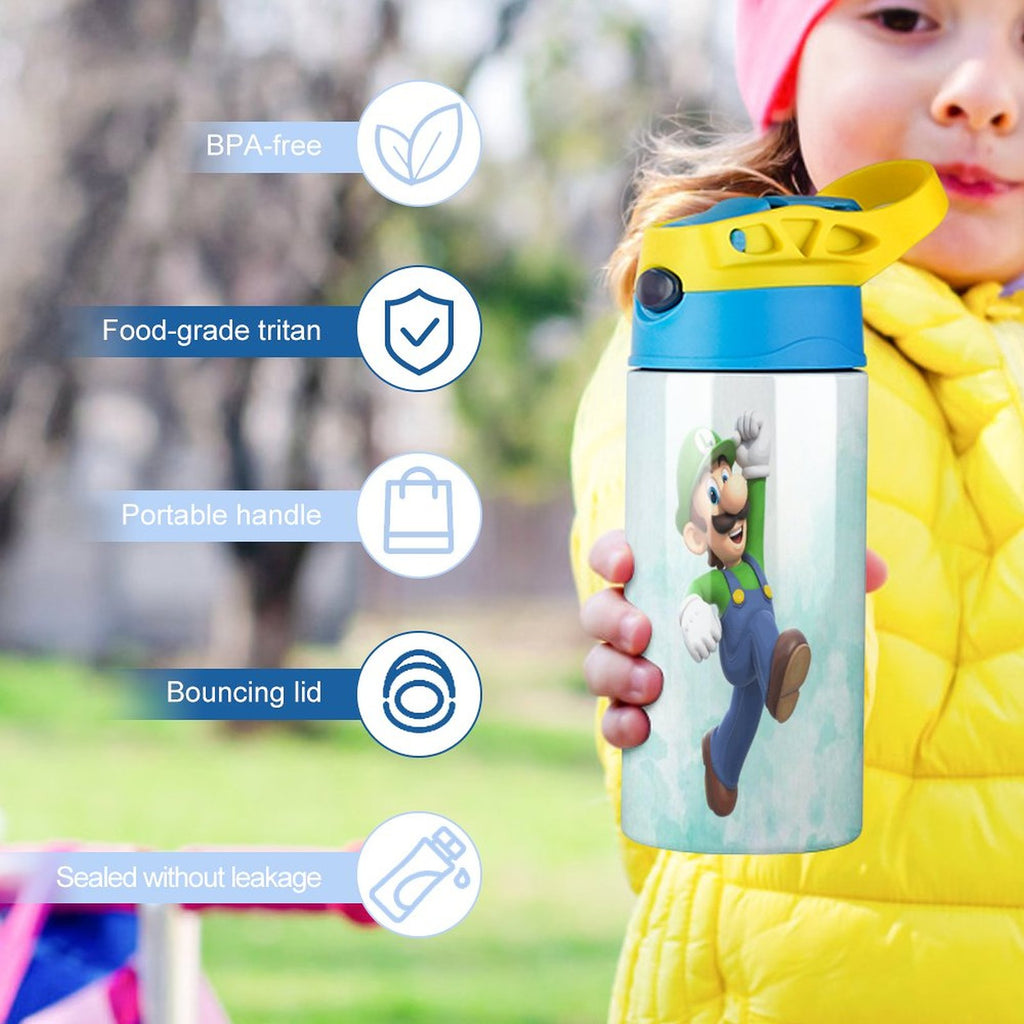 Insulated Stainless Steel Water Bottle with Straw L271