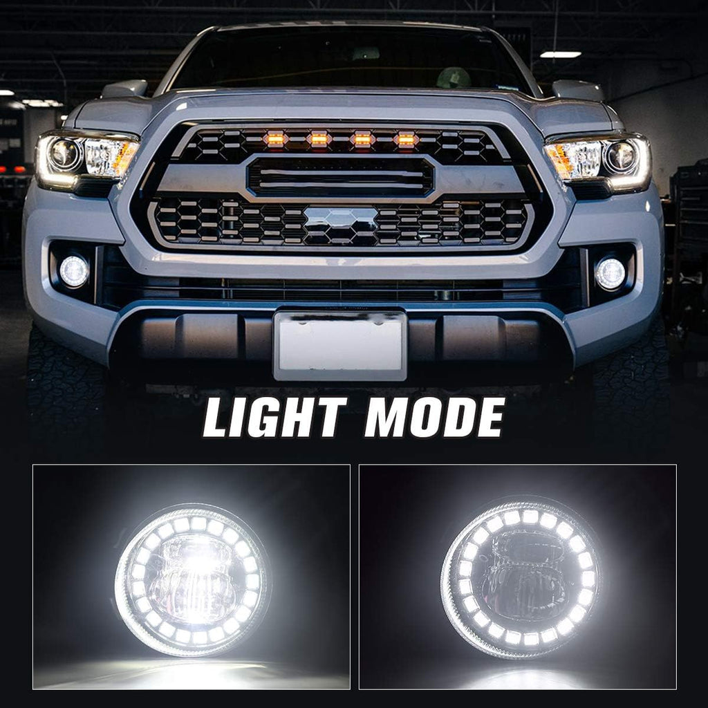 LED Fog Light with DRL, 2PCS Y74405